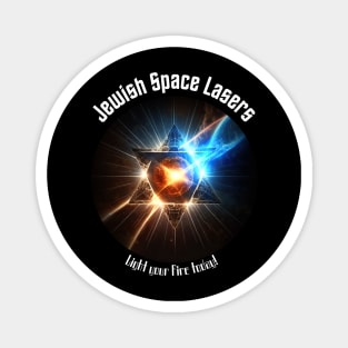 Jewish Space Lasers v2 Magnet